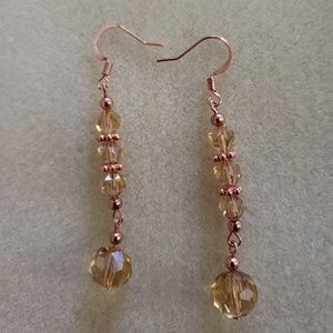 Hand made fashion earrings copper